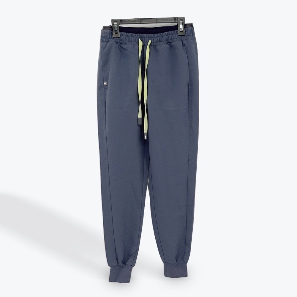 FIGS Technical Collection XS Jogger Scrub Pants Drawstring Ankle Cuffs